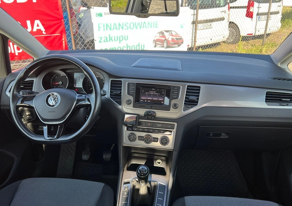 Volkswagen Golf Sportsvan cena 44900 przebieg: 222000, rok produkcji 2015 z Myszków małe 667